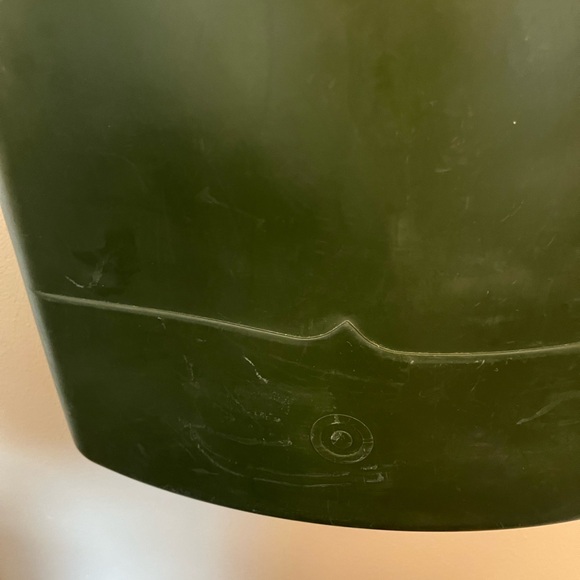 Hunter Green Rubber Tote Bag - Picture 7 of 7